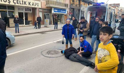 Yaralıya ilk müdahaleyi yoldan geçen hasta nakil ambulansı ekipleri yaptı