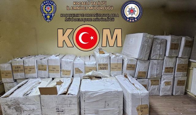 Kocaeli’de 169 Bin 680 Adet Kaçak Güneş Gözlüğü Ele Geçirildi