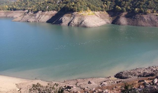 Kocaeli'deki barajlarda su seviyesi yükseliyor