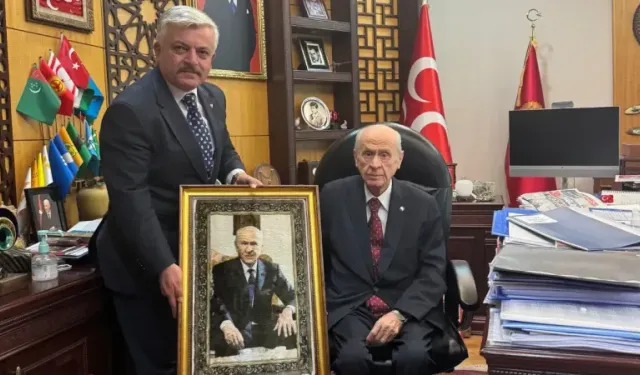 Batı’dan Genel Başkanları Devlet Bahçeli’ye ziyaret