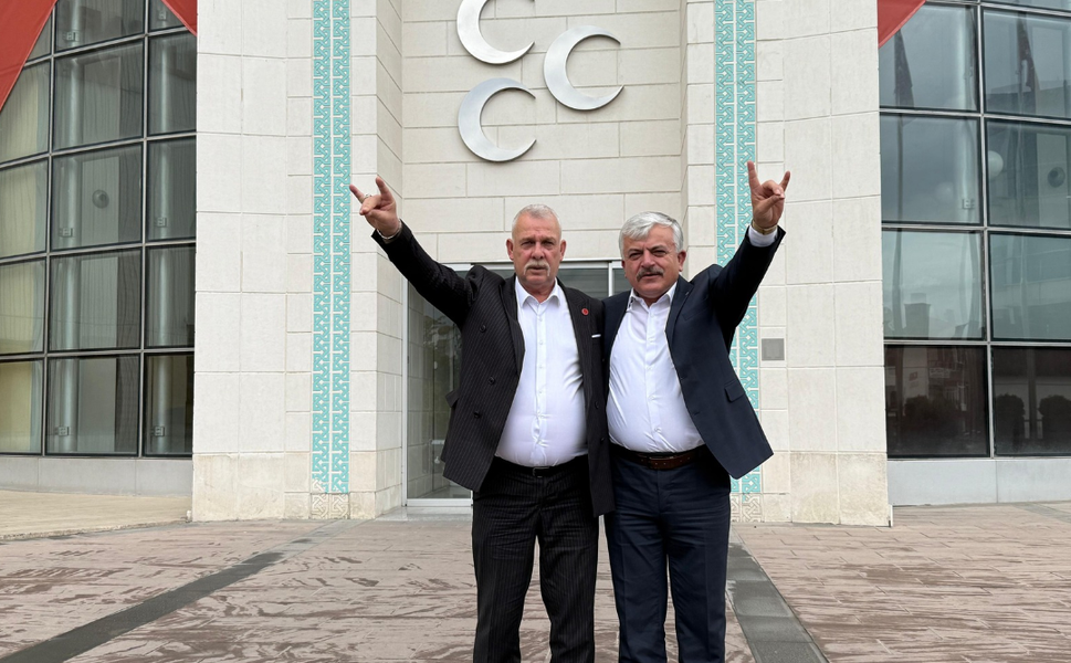 MHP Kocaeli İl Başkanı Batı ve Gebze İlçe Başkanı Öztürk'ten Genel Merkez Ziyareti